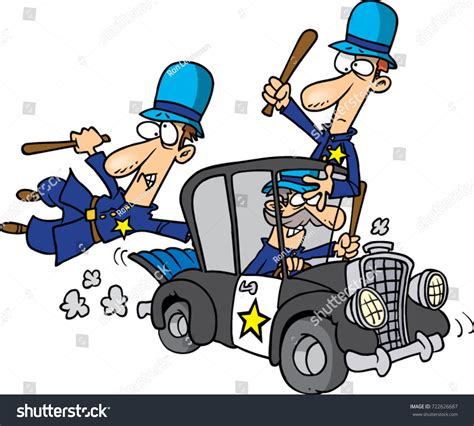 15 Keystone Cops Images Stock Photos And Vectors Shutterstock
