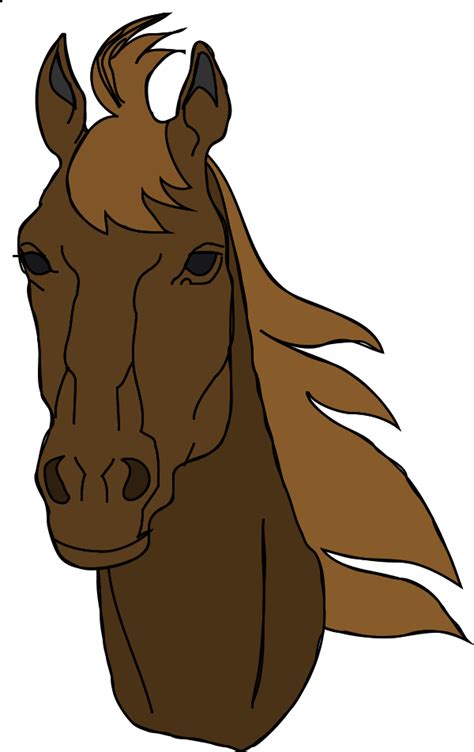 Horses Face Clip Art Clipart Best