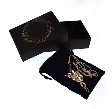 Arwen Evenstar Pendant Lord Of The Rings Replica By Noble Collection