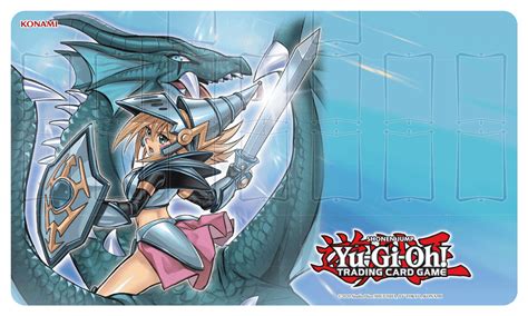 Yu Gi Oh Tcg Dark Magician Girl The Dragon Knight Game Mat