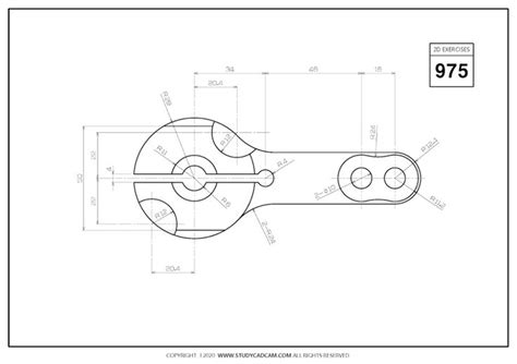 Pin On 2d Cad Exercises
