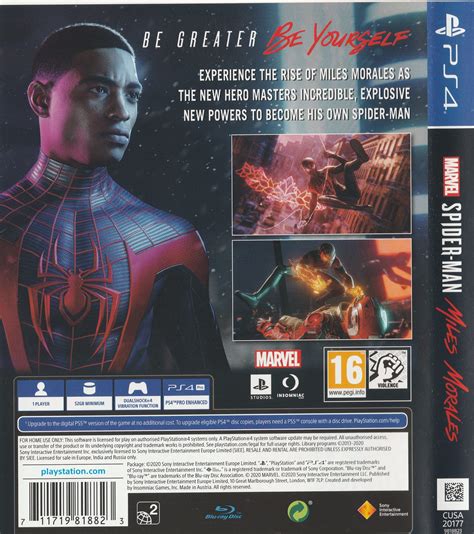 Marvels Spider Man Miles Morales Playstation Vlrengbr