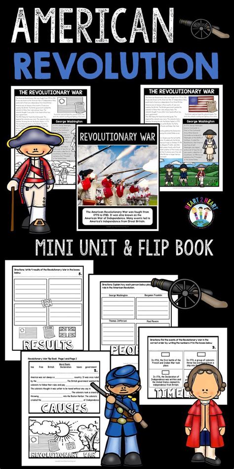 In 1861, two parts of america went to war against each other.… only rub 220.84/month. Revolutionary War Activities: A Mini-Unit and Flip Book ...