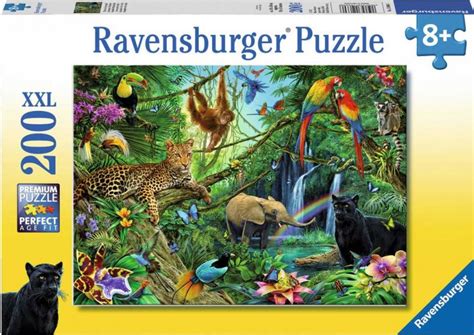Ravensburger 126606 Puzzle 200 Pièces Animaux Sauvages
