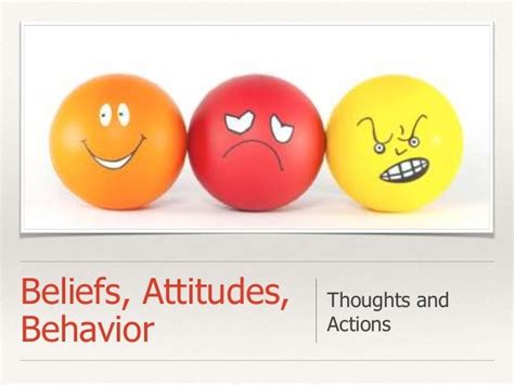 Beliefs Attitudes Behavior In Critical Thinking