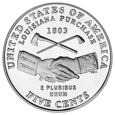 5 Cents Jefferson Nickel Achat De La Louisiane États Unis Numista