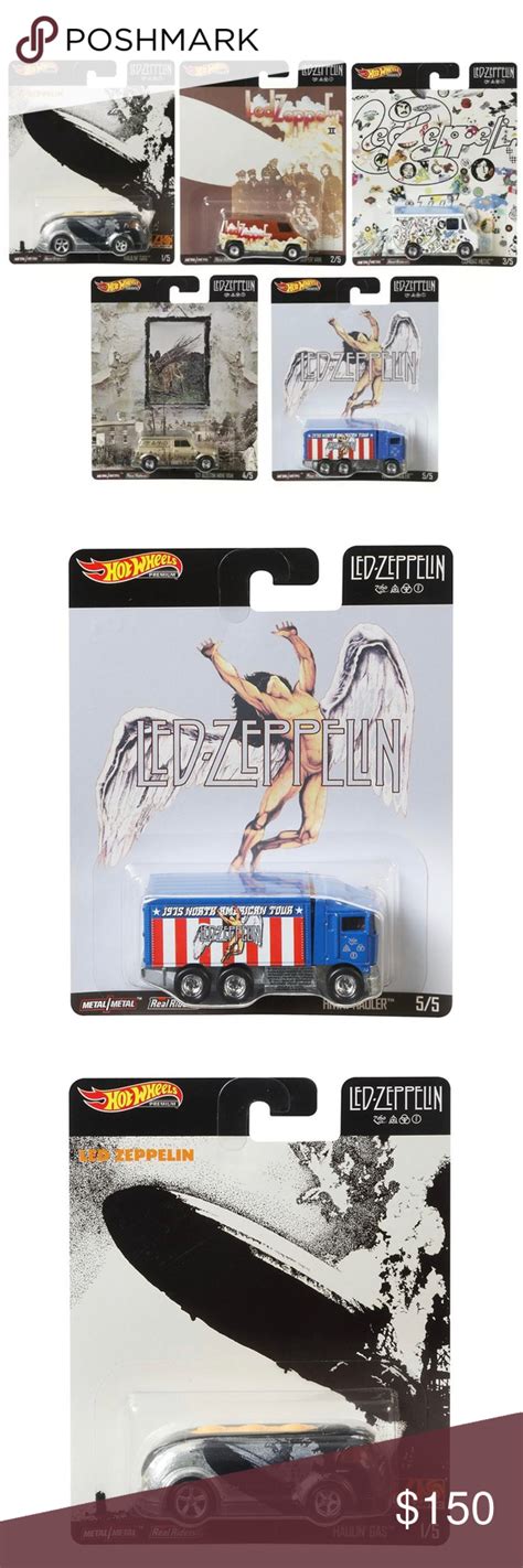 Led zeppelin font here refers to the font used in the logo of led zeppelin, which was an english rock band formed in 1968 using the name new yardbirds. Led Zeppelin Hot Wheels Collection Set | Font leading, Hot ...