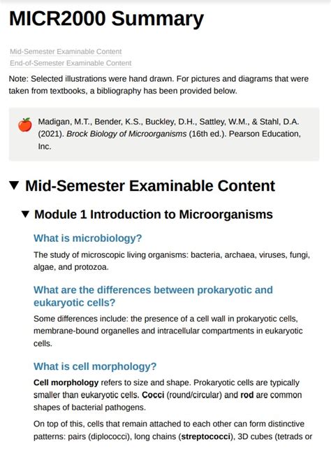 Microbiology And Immunology Notes NoteXchange