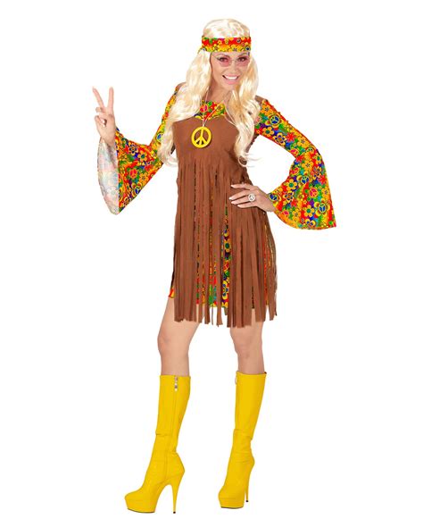 Flower Power Hippie Girl Costume Order Horror