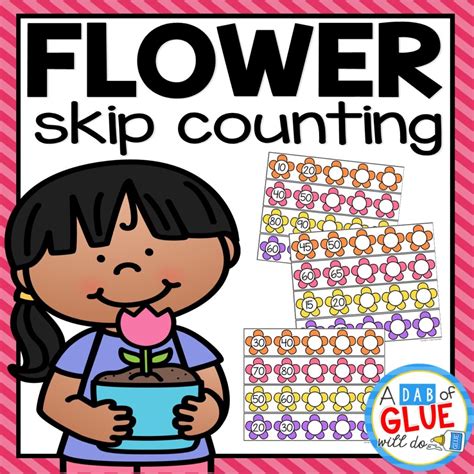 Flower Skip Counting Dollar Teachers Club