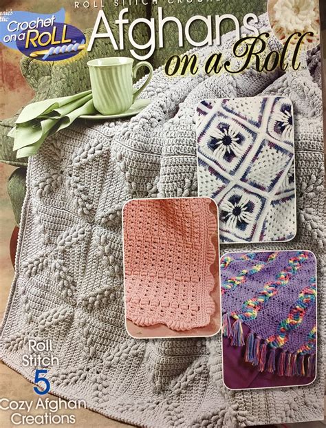 This Pattern Booklet From Annies Attic Has 5 Designs For Afghans Using