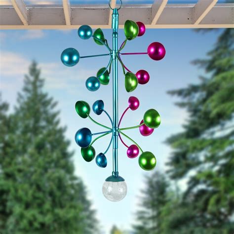 Exhart Multicolor Steel Wind Spinner At