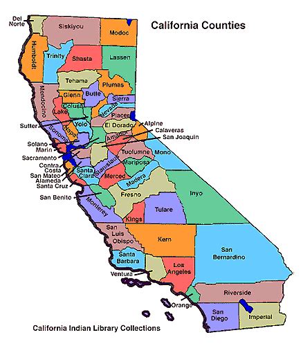 Map Of California Indian Tribes California Tribes Main
