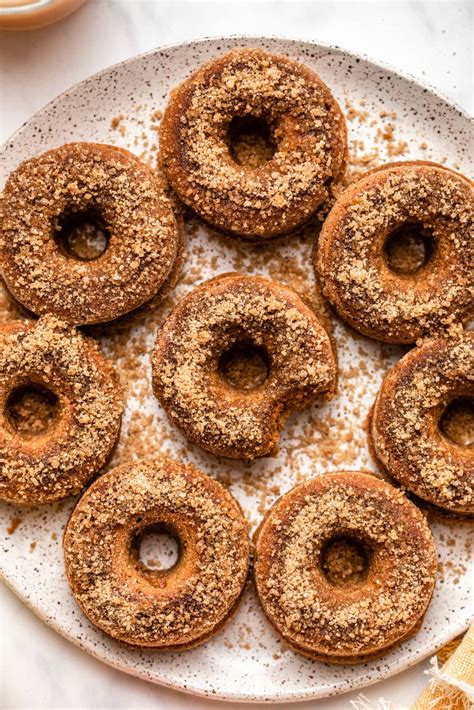 Baked Apple Cider Donuts Vegan GlutenFree FromMyBowl 7 From My Bowl