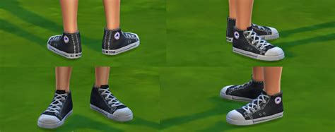 My Sims 4 Blog Converse All Star For Men By Ironleo78