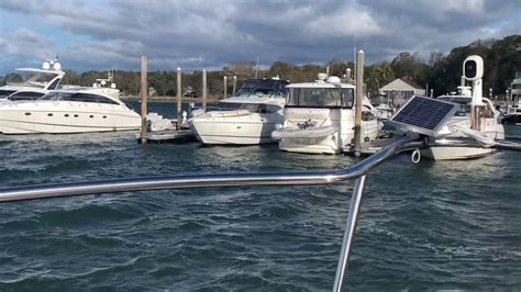 11120 Safe Harbor Capri Marina On A Windy Day Youtube