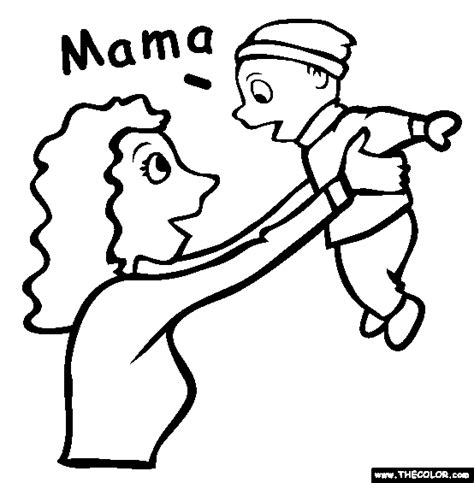 Baby Online Coloring Pages Page 1