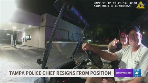 Tampa Police Chief Mary Oconnor Resigns After Golf Cart Traffic Stop