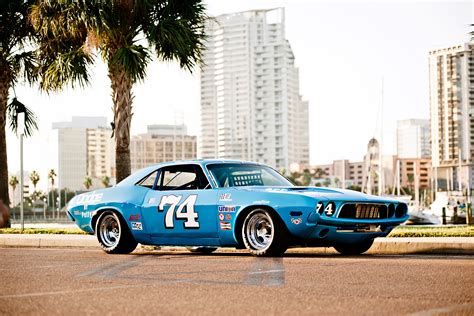 Wallpaper 1973 Dodge Challenger Nascar Muscle Cars American Cars