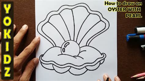 How To Draw An Oyster With A Pearl