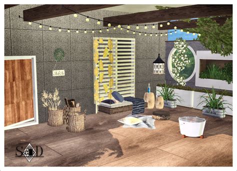 Sims 4 Ccs The Best Wood Pallet Set By Daer0n The Sims Sims 4