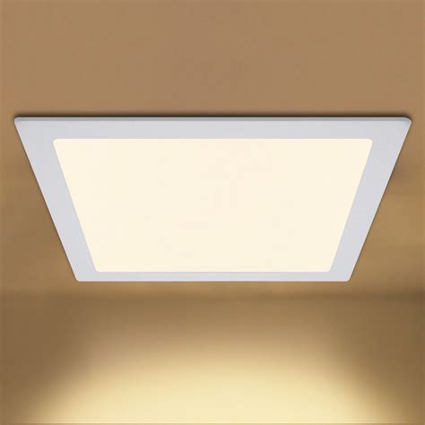 24w Led Square Recessed Ceiling Flat Panel Down Light Warm White 300 X