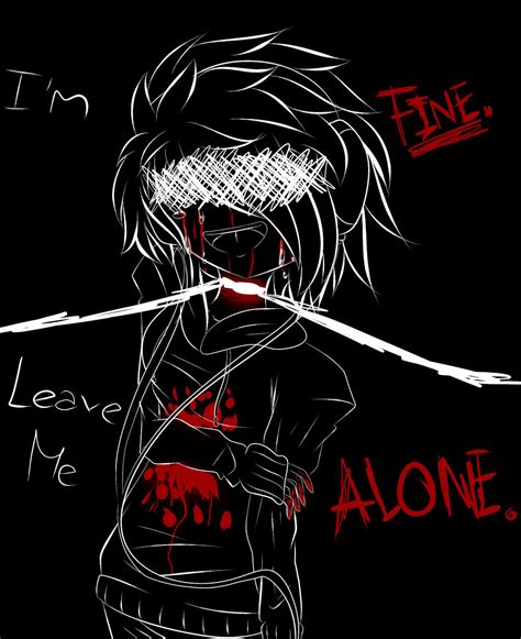 ~vent Art~ Im Fine Leave Me Alone By Xx Anime Ut Trash Xx On Deviantart