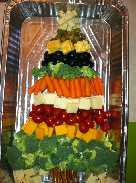 Easy to pick one, and so healthy! Christmas Tree Appetizer Tray | Budget Epicurean