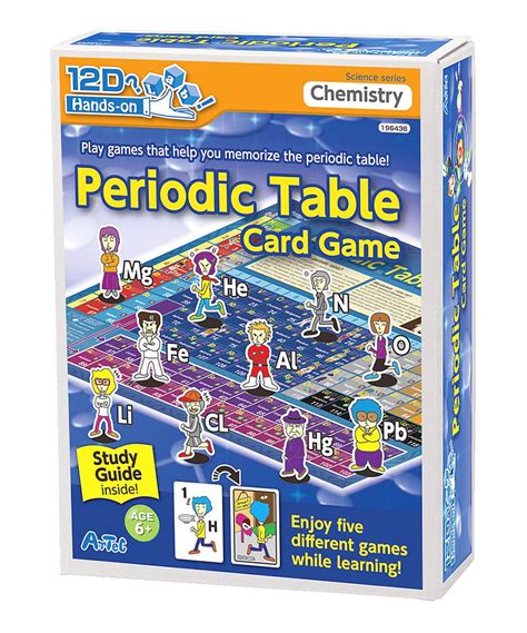 Periodic Table Chemistry Board Game Sjtews
