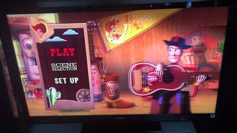 Pixar 3b Toy Story 2 Blu Ray 3d Menu Youtube