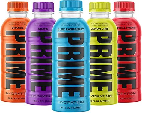 Prime Hydration Variety Pack Of 5 All Flavors Uk Grocery