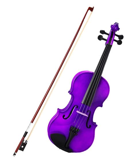 Purple Full Size Acoustic Electric Violin Set By New Dimensions Zulily