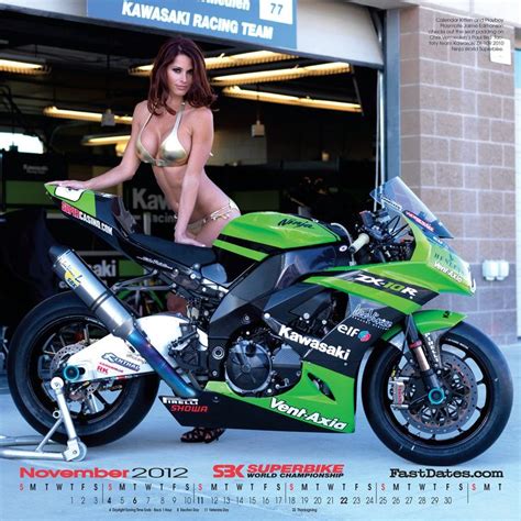 Jaime Faith Edmondson Fast Dates 2012 World Superbike And Motogp Swimsuit