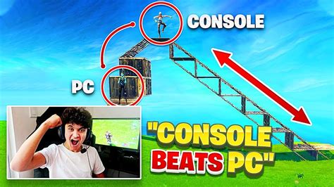 The Best Console Player Vs Pro Pc Players Fortnite Ps4