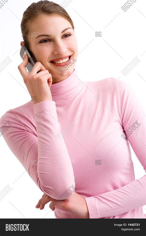 Flirting On Phone Image And Photo Free Trial Bigstock