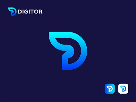 D Letter Logo Digitor App By Md Al Amin Logo Designer On Dribbble