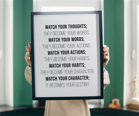 Watch Your Thoughts They Become Words Grace Mastered