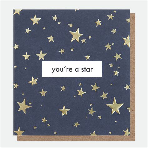 Youre A Star Card By Caroline Gardner Vibrant Home