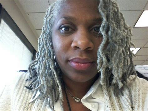 How to style short hair: Crinkle locs II | Locs hairstyles, Beautiful gray hair ...