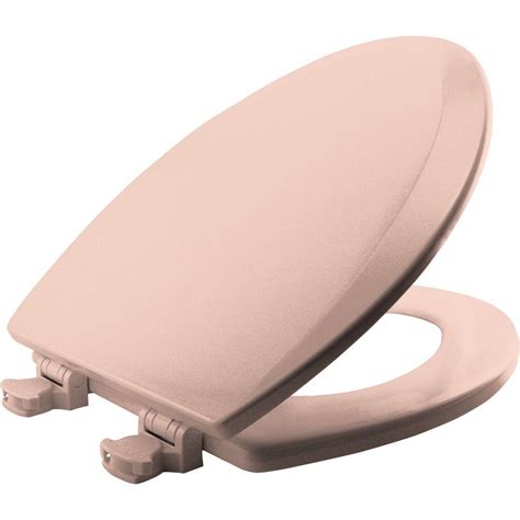 Lift Off Elongated Closed Front Toilet Seat In Venetian Pink 1500ec 063