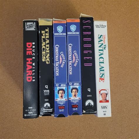 Christmas Movie Vhs Pick And Choose Vintage Etsy