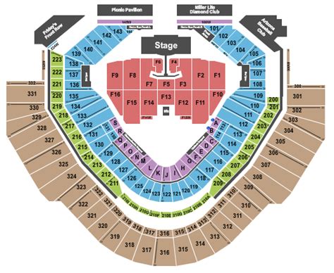 Chase Field Pink Seating Chart Cheapo Ticketing