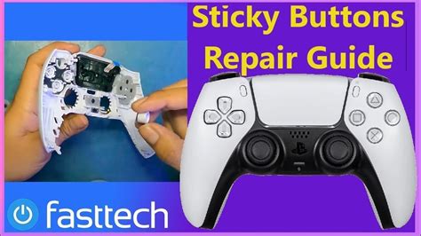 How To Fix Sticky Buttons On A Ps5 Controller Youtube