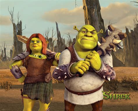 Shrek Forever After Shrek And Fiona Desktop Wallpapers 1280x1024