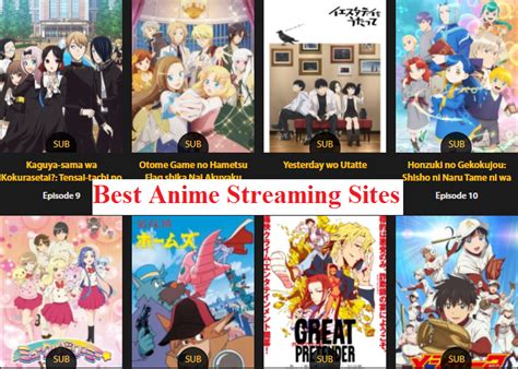 10 Best Anime Streaming Sites Japan Web Magazine