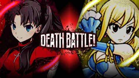 Death Battlerin Tohsaka Vs Lucy Heartfilia By Zalgo9997 On Deviantart