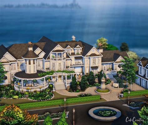 The Sims 4 Build Brindleton Bay Dream Mansion Youtube