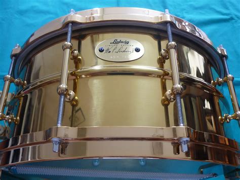 Ludwig Ludwig Millennium Snare Drum Brass On Brass 14 X 65 2009