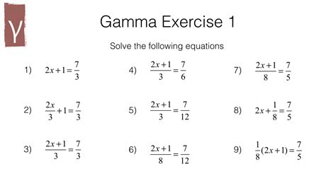 A17a - Solving simple linear equations in one unknown ...
