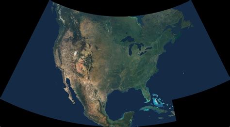 Dvids Images Natural Color Mosaic Of North America Image Of The Day